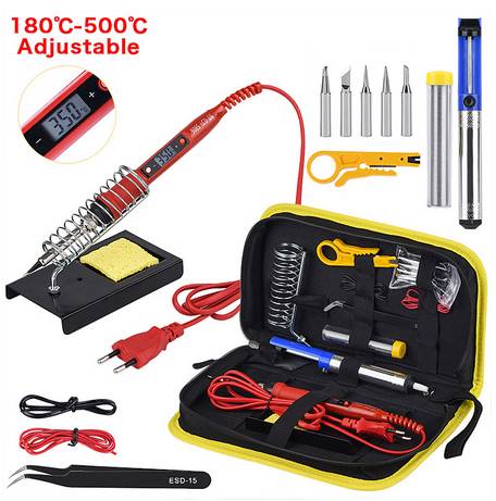 паяльный набор для начинающего электронщика