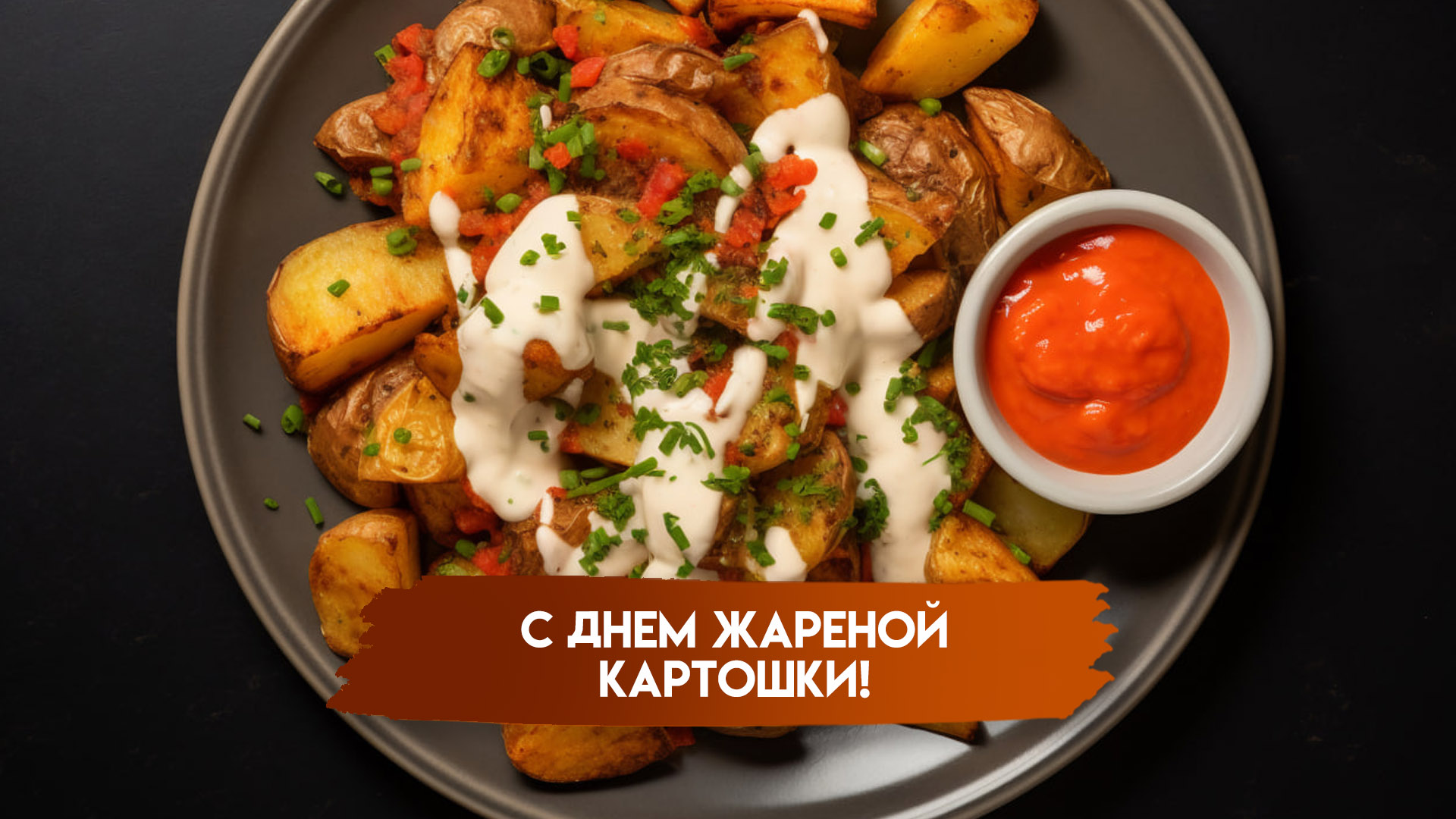 Онлайн открытки с днем жареной картошки: как поздравить с гастрономическим праздником