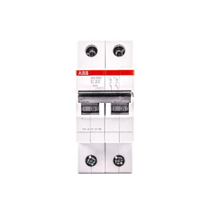 Автоматические выключатели ABB серии SH200 6кА с характеристикой C