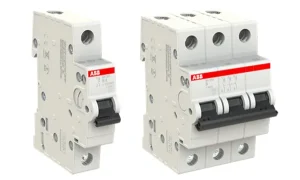 Автоматические выключатели ABB серии SH200 6кА с характеристикой C