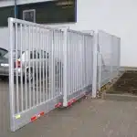 Телескопические откатные ворота: устройство, преимущества и особенности монтажа